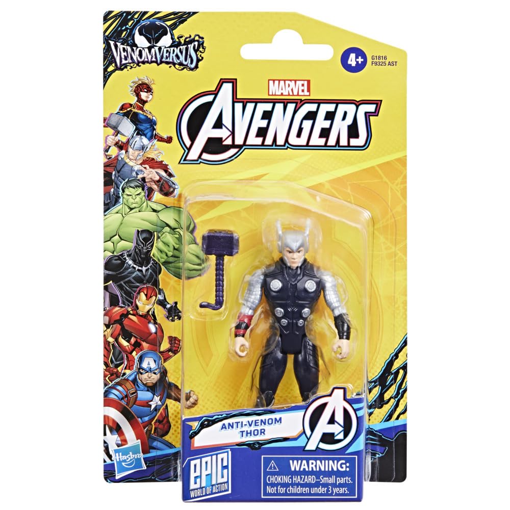 Amazon.com: Marvel Avengers VenomVersus Epic World of Action Anti